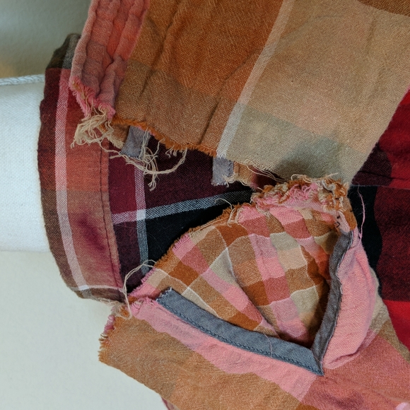 Riders by Lee custom Bleach Plaid Flannel 2x - Picture 4 of 8